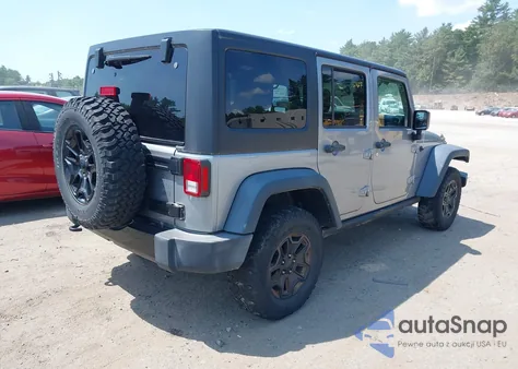 2016 Jeep Wrangler Unlimited Willys Wheeler z USA, uszkodzony, nr VIN 1C4BJWDG2GL283588